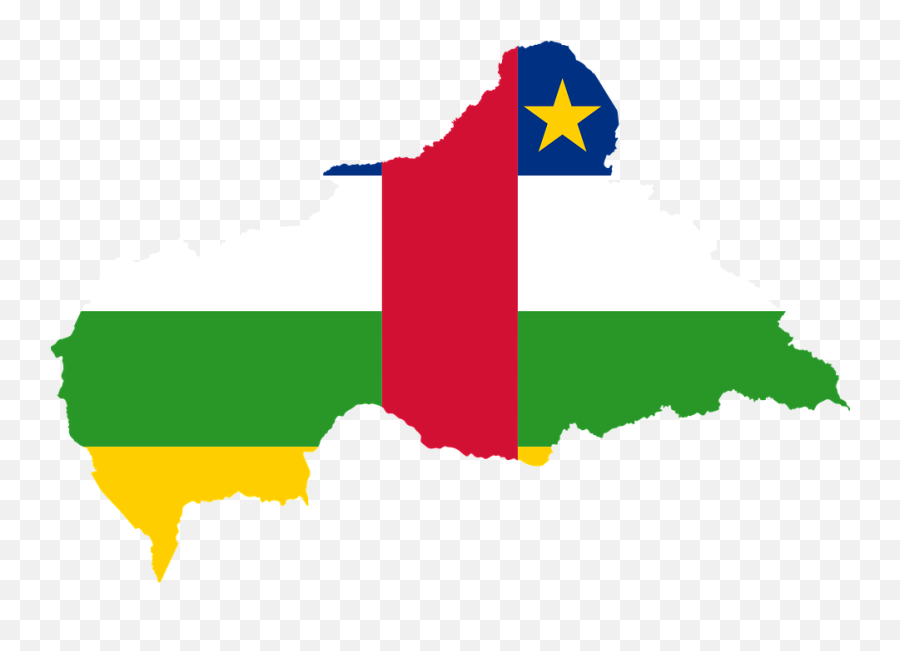 Central African Republic Flag Map - Central African Republic Country Flag Emoji,African American Flag Emoji