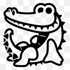 Emojione Bw 1f40a - Clip Art Emoji,Tooth Emoji