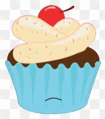 Egg Cupcakes Stickers For Android Ios - Cupcake Cute Gif Emoji,Emoji Cupcake