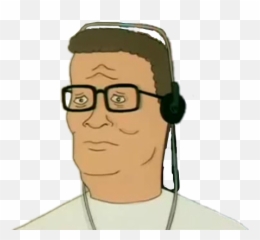 King Of The Hill Hank With A Headphones - Transparent Hank Hill Png Emoji,Hank Hill Emoji