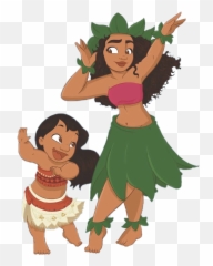 Moana Lilo Liloandstitch Disney Disney - Lilo And Stitch Moana Emoji,Hula Emoji