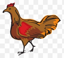 Chicken Bird Walking - Chicken Walking Clipart Emoji,Chicken Wings Emoji