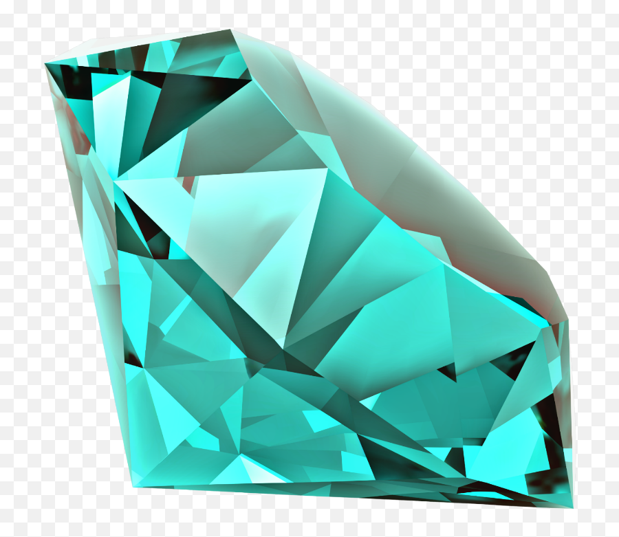 Teal Blue Green Diamond Jewel Gem Stone - Png Clipart Gem Transparent Background Emoji,Gem Stone Emoji