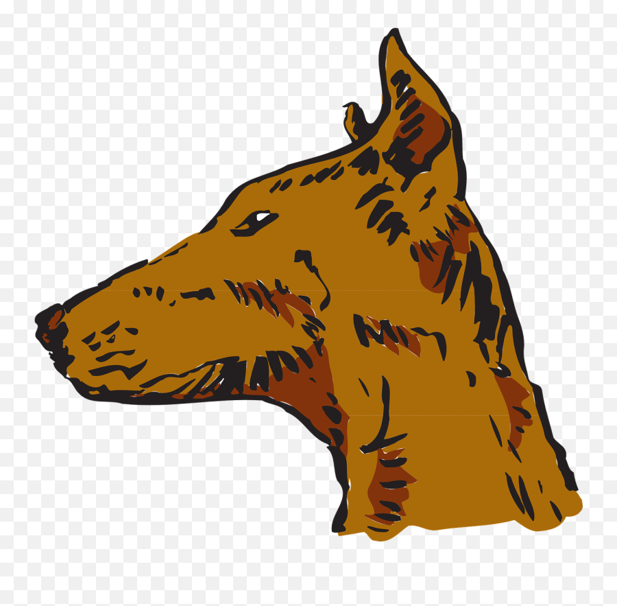 Head View Dog Side Pet - Dog Head Clipart Side View Emoji,French Bulldog Emoji
