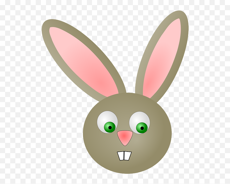 Free Image - Easter Bunny Buck Teeth Emoji,Easter Bunny Emoticon Free