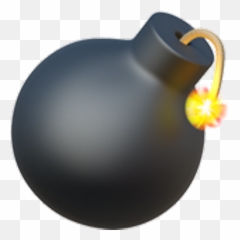 Download Iphone Bomb Emoji Png Image With No Background - Bomb Emoji Whatsapp,Bomb Emoji