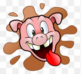 Glücklich Schweinskopf - Happy Pig Clipart Emoji,Pig Emoji