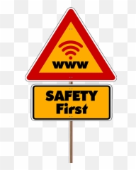 Road Sign Security Close - Traffic Emoji