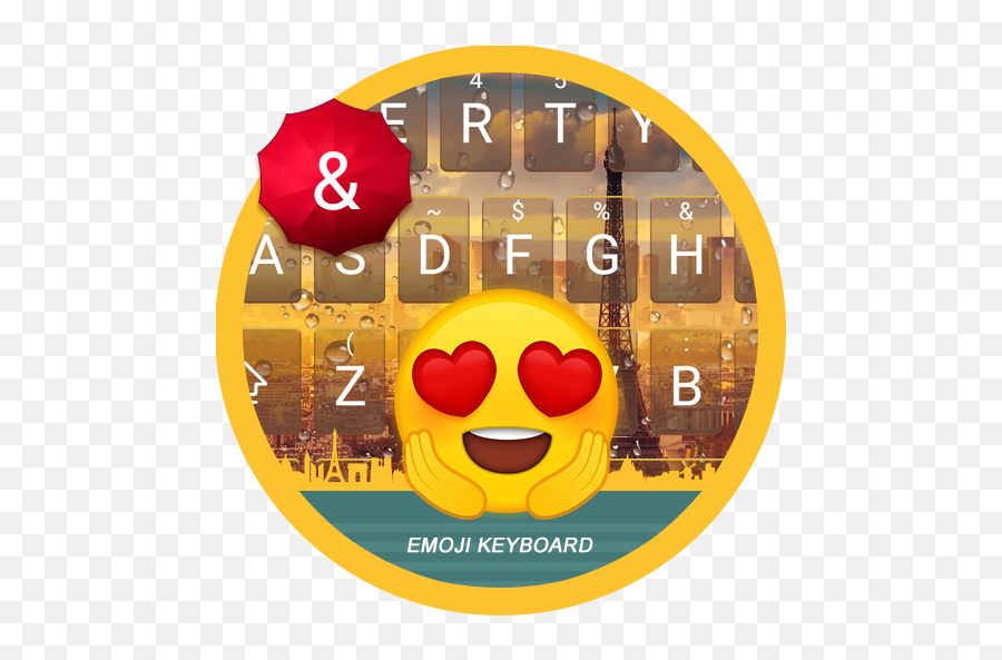 App Insights Rain Paris Themeu0026emoji Keyboard Apptopia - Smiley,Rain Emoji
