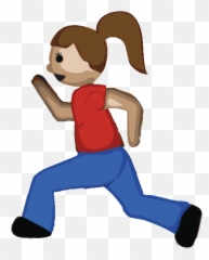 8849 Sticker Free Clipart - Running Emoji Animated Gif