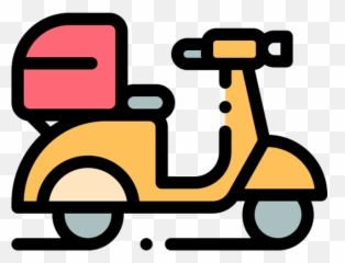 Free Vector Icons Designed - Food Delivery App React Native Emoji,Scooter Emoji