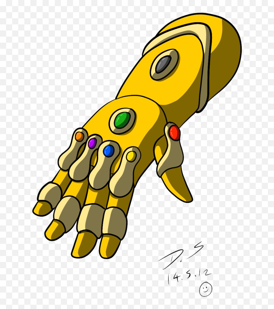 Infinity Gauntlet Clipart Snap - Infinity Gauntlet Png Emoji,Thanos Snap Emoji