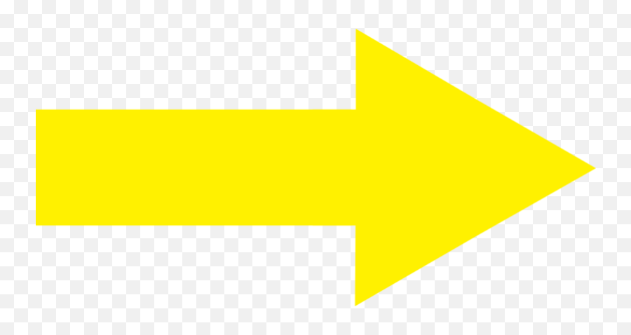 Clipart Yellow Arrow Right - Yellow Arrow Pointing Right Emoji,Arrow Right Emoji