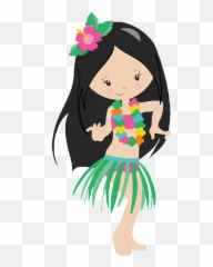 Hawaii Hula Dance Luau Clip Art - Retro Carriage Png Hula Girl Png Emoji,Hula Emoji