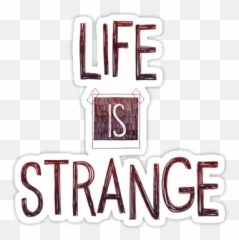 Life Is Strange Logo 2 By Sacredrite Adesivos Coisas - Life Is Strange Emoji,Temmie Emoji
