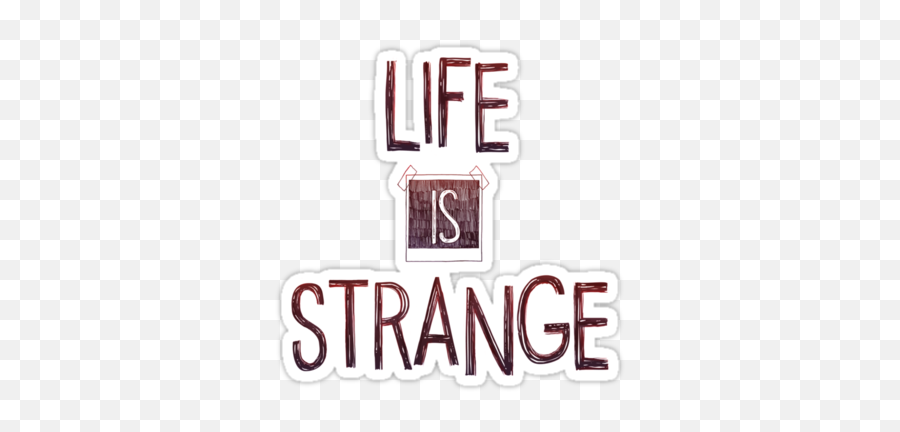 Life Is Strange Logo 2 By Sacredrite Adesivos Coisas - Life Is Strange Emoji,Temmie Emoji