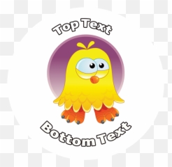 Personalised Stickers for Teachers Easter Custom - Cartoon Emoji