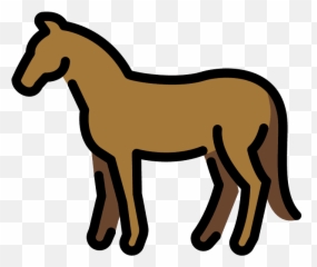 Horse Emoji Clipart -