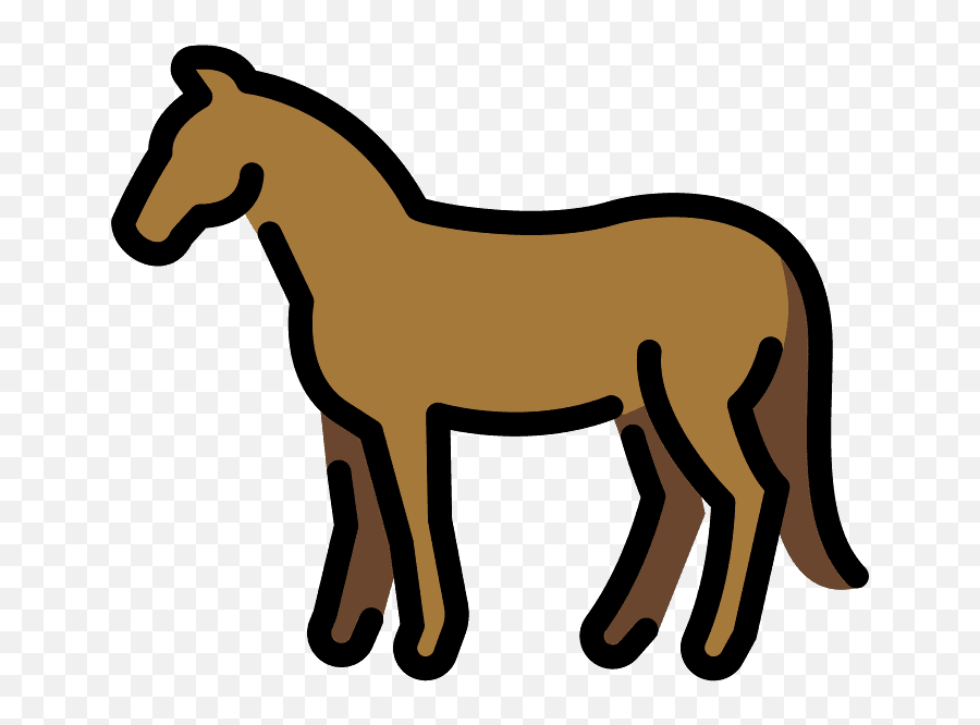 Horse Emoji Clipart - Horse Emoji,Horse Emoji Android