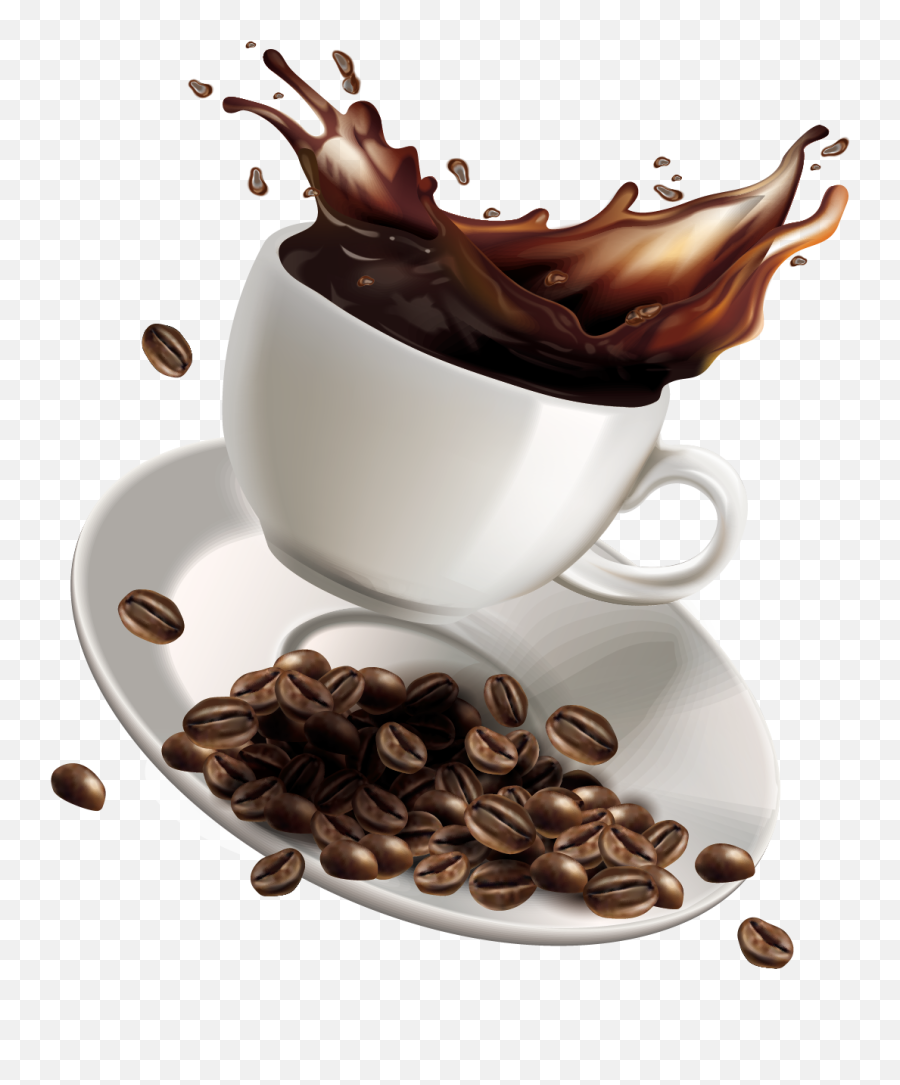 Download Coffee Instant Splash Vector Of White Cafe Clipart - Cafe Png Emoji,Frog And Coffee Cup Emoji