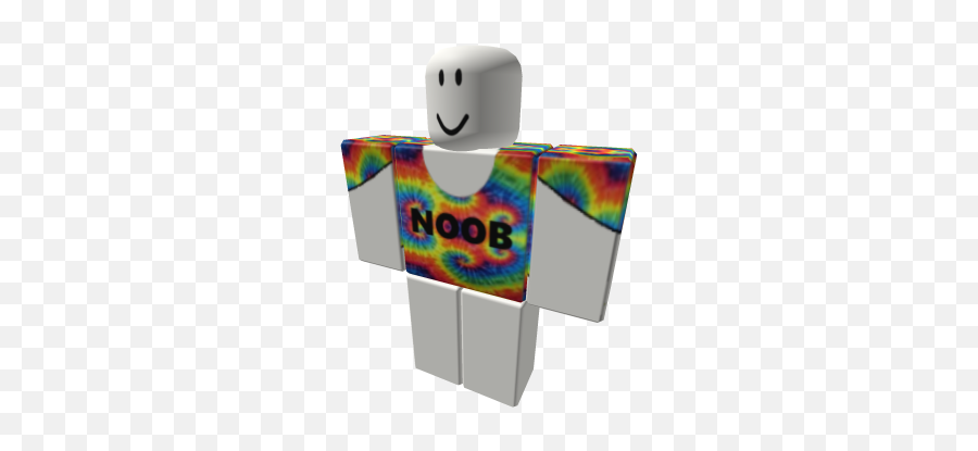 Tie Dye Noob Tee - Roblox Art Emoji,Love Wins Emoji