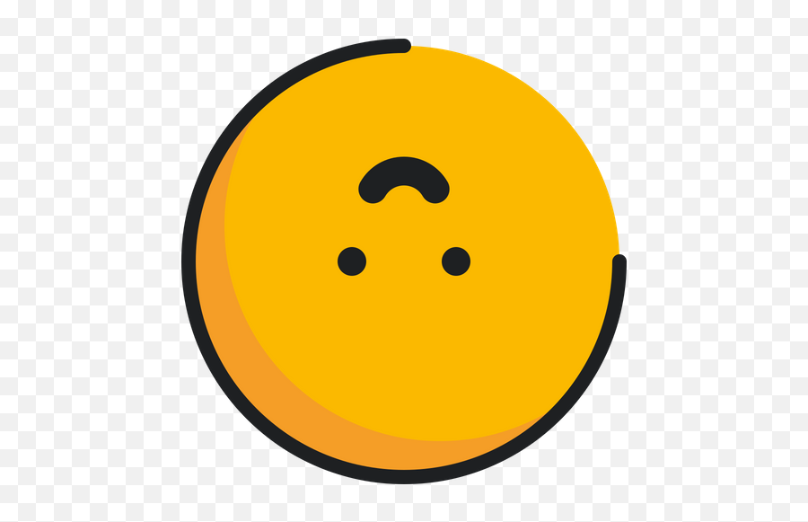 Upside Down Emoji Icon Of Colored - Dot,Upside Down Smiley Emoji