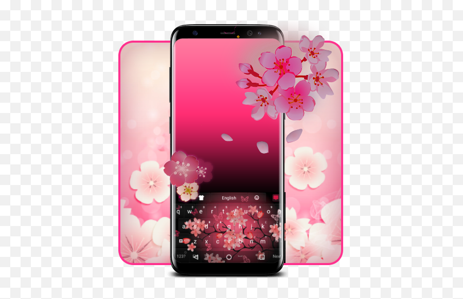 Cherry Blossom Keyboard - Aplikacionet Në Google Play Smartphone Emoji,Sakura Emoji