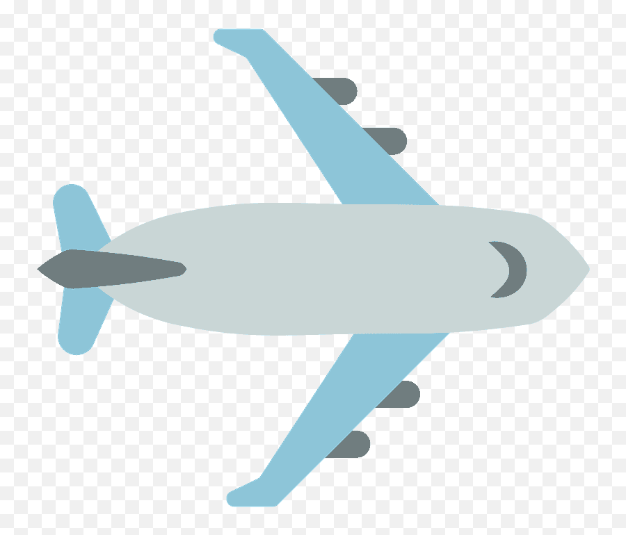 Airplane Emoji Clipart Free Download Transparent Png - Animated Airplane Png,Wing Emoji