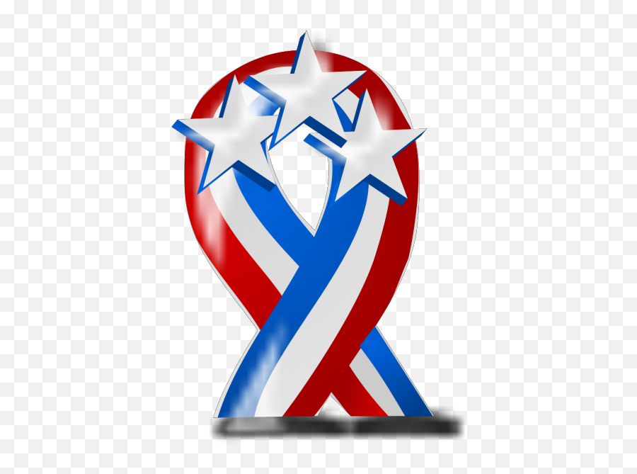 Independence Day Ribbon Png Svg Clip - Almor West Elementary Mascot Lawton Emoji,Independence Day Emoji