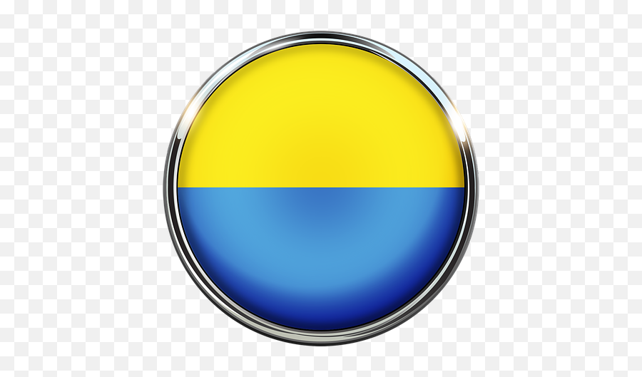 Ukraine Flag Circle Emoji,Ukraine Flag Emoji