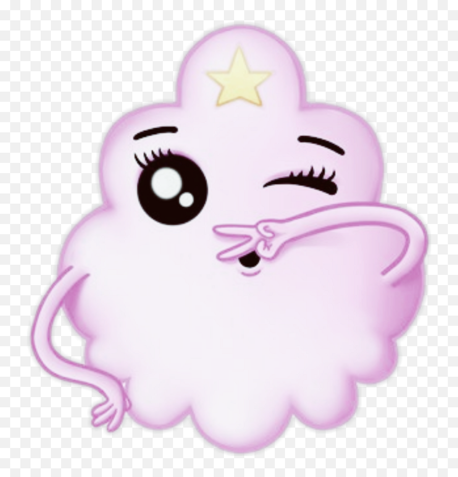 Download Cloud Emoji Emojis Quiet Pink - Cartoon,Be Quiet Emoji