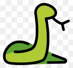 Openmoji - Clip Art Emoji,Snake Emoji
