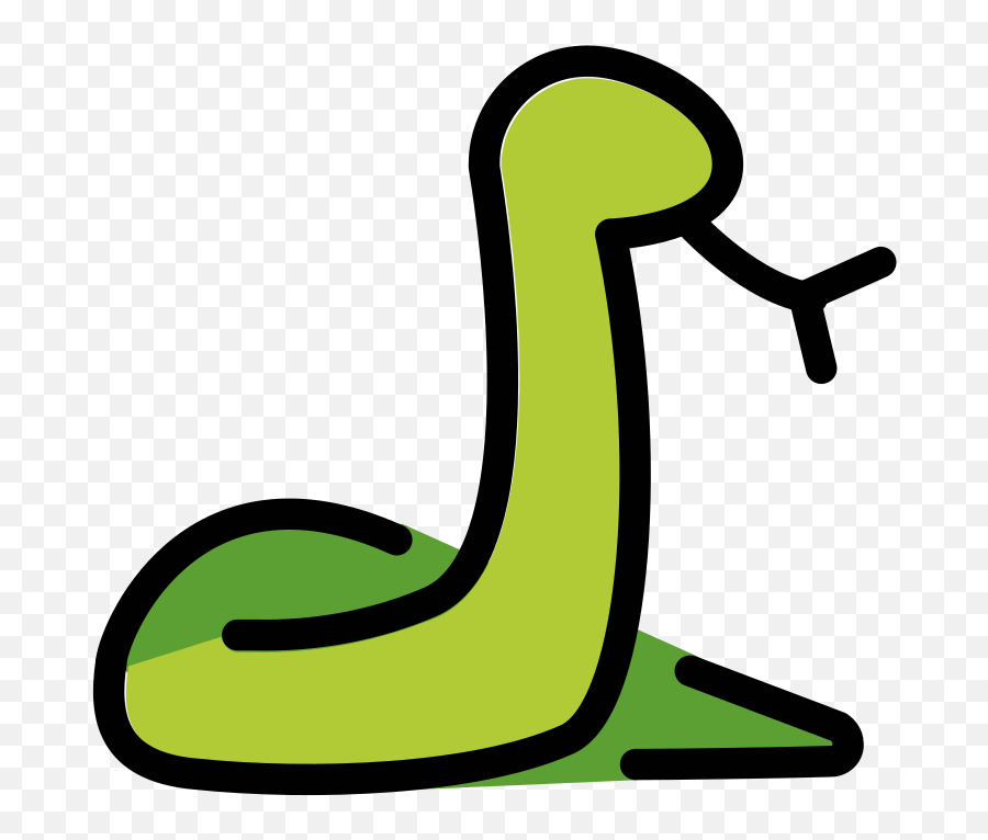 Openmoji - Clip Art Emoji,Snake Emoji