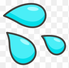 Drops - Sweat Png Emoji,Emoji Teardrop