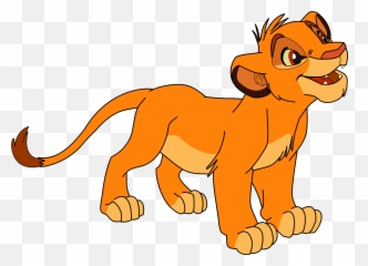 Lion Clipart Simba - Transparent Background Cartoon Emoji