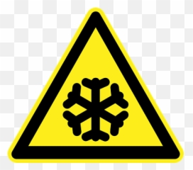 Free Icy Cold Vectors - Slippery Ice Sign Emoji