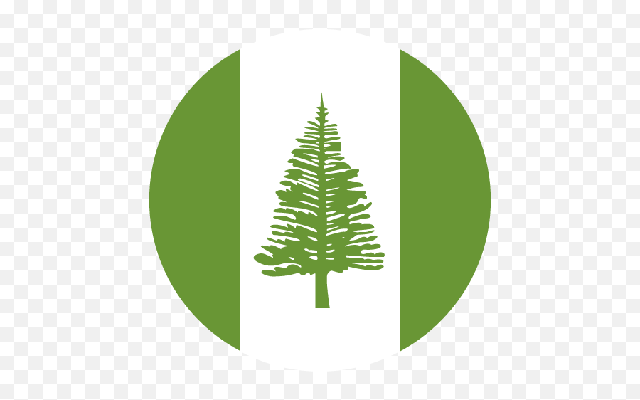 Flag Of Norfolk Island Emoji For Facebook Email Sms - Norfolk Island Pine Clip Art,Island Emoji