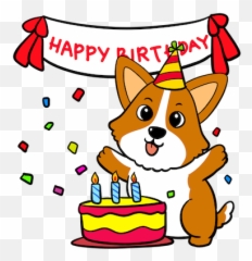 Royal Corgis Emoji Stickers - Clip Art