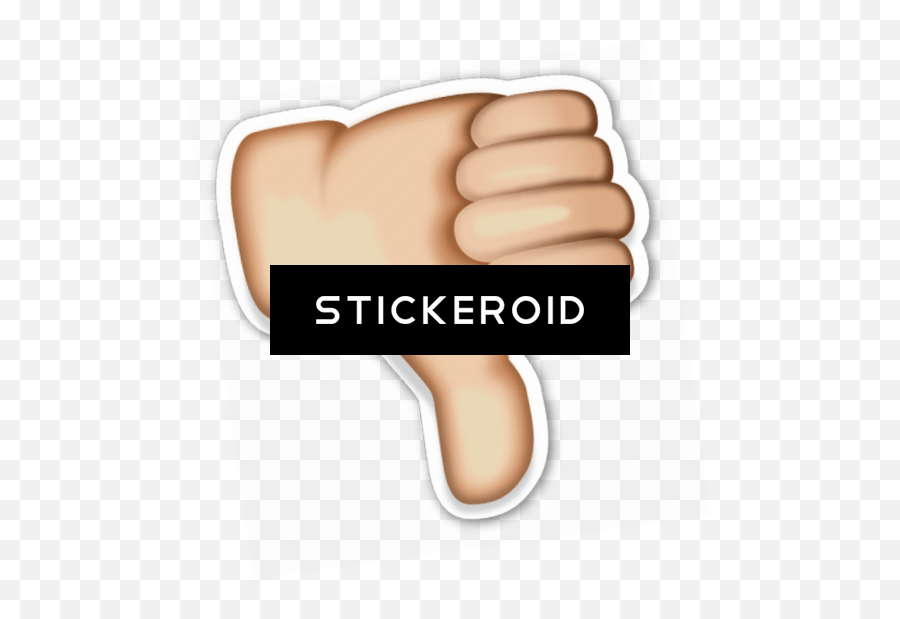 Thumb Down Emoji - Emoji Pouce En Haut,Thumb Down Emoji