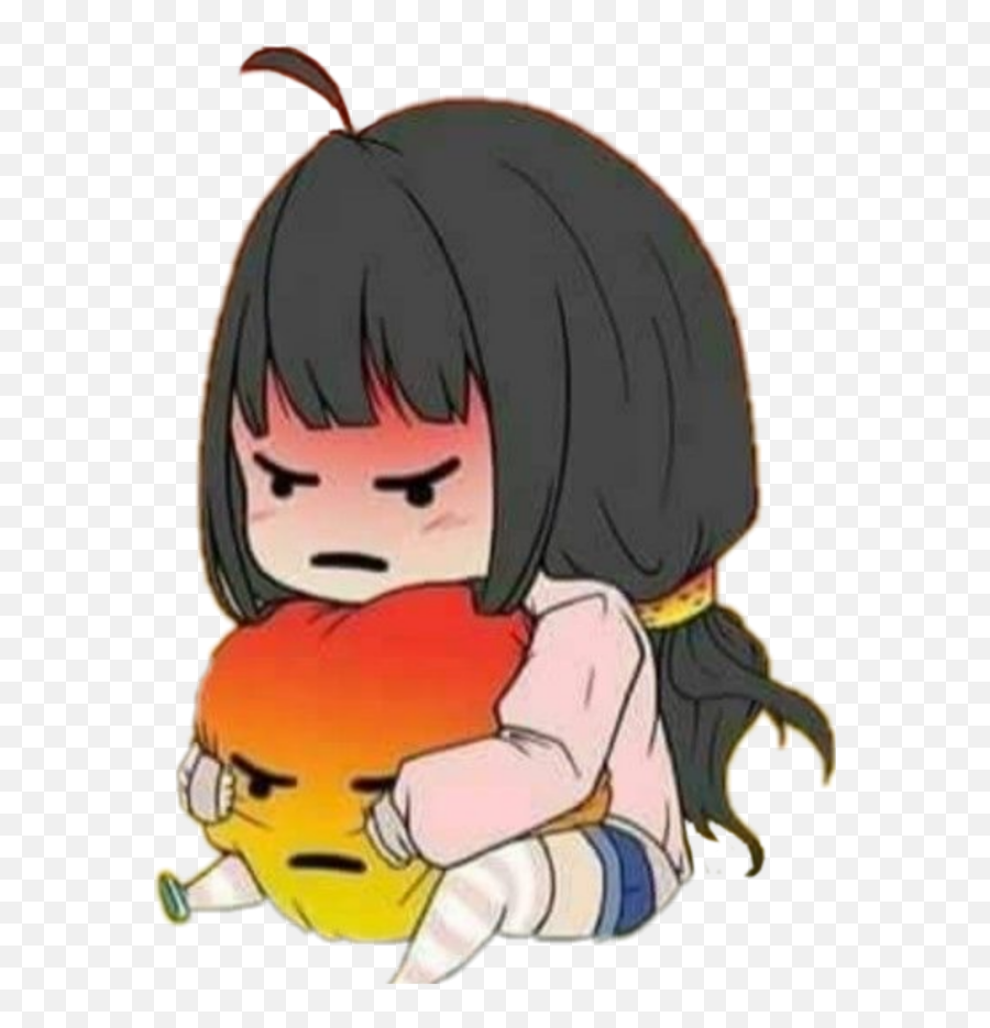 Anime Angry Cute Chibi Girl Emoji Me - Small Angry Anime Girl,Anime Emoji