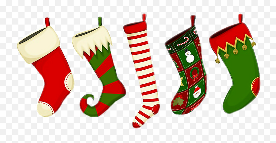 Stockings Christmas Xmas Elfstockings - Transparent Christmas Socks Png Emoji,Christmas Stocking Emoji