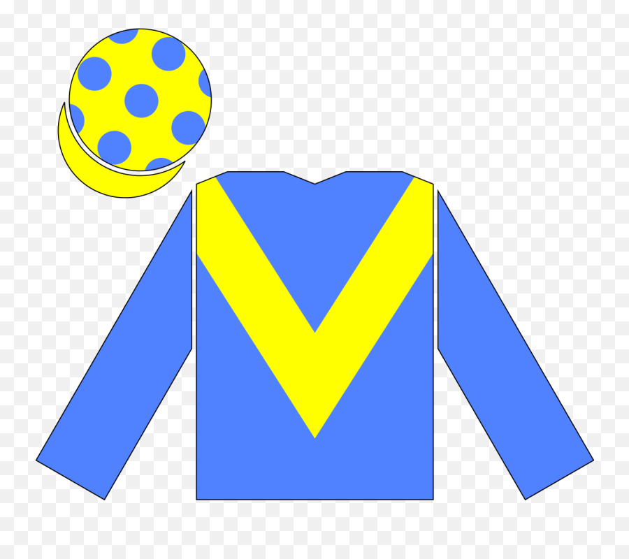 Racing Silks Of Saeed Suhail - Jockey Silk Hat Clipart Emoji,Victory Emoticon