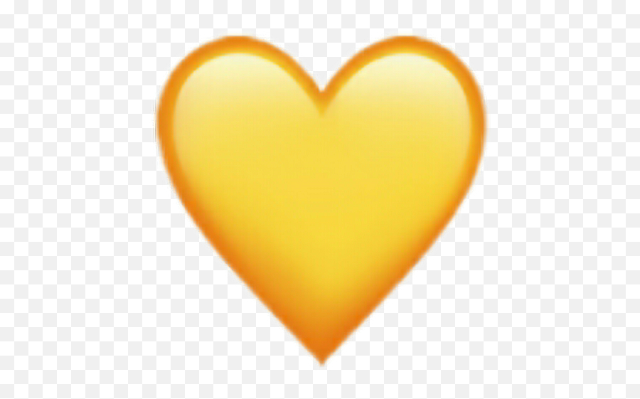 Amarillo Corazon Emoji - Heart,Corazon Emoji