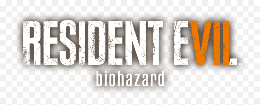 Resident Evil 7 Logo Png - Resident Evil 7 Title Emoji,Biohazard Emoji