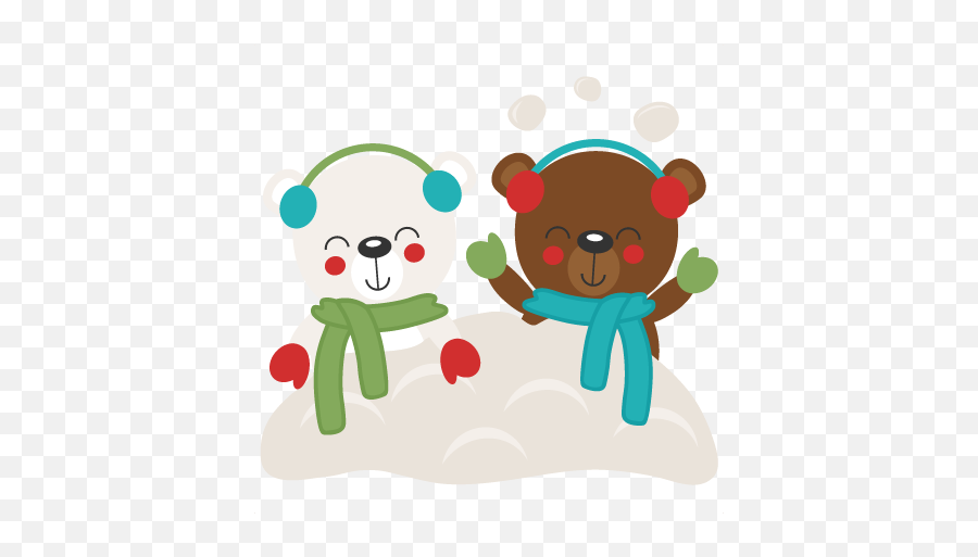 Animals Jpg Free Transparent Background - Winter Clipart Transparent Background Emoji,Leaf Snowflake Bear Earth Emoji