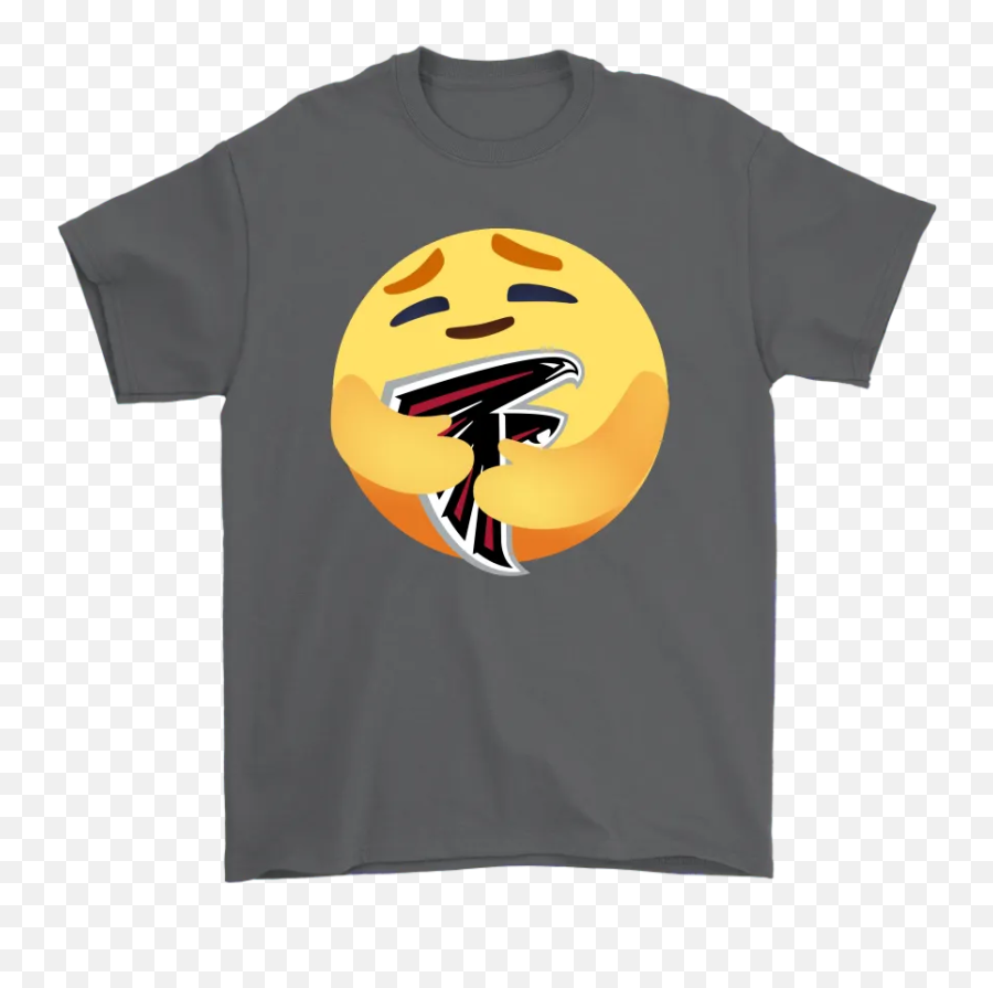 Love The Atlanta Falcons Love Hug Facebook Care Emoji Nfl Shirts U2013 Nfl T - Shirts Store Dennis Rodman Hair Shirt,Gay Symbol Emoji