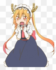 Dragon Maid Png Clipart - Miss Dragon Maid Png Emoji,Dragon Emoji Png