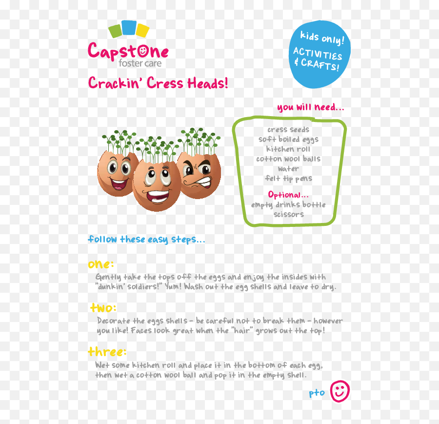 Crackinu0027 Cress Heads One Two Three - Happy Emoji,Egg Emoticon