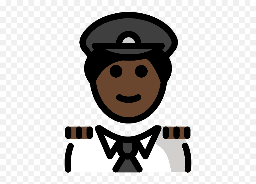 Man Pilot Emoji Clipart - Emoji,Pilot Emoji