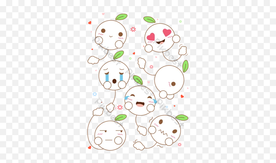 Cute Emoji Templates Free Psd U0026 Png Vector Download - Pikbest Dot,Cute Emoji Png